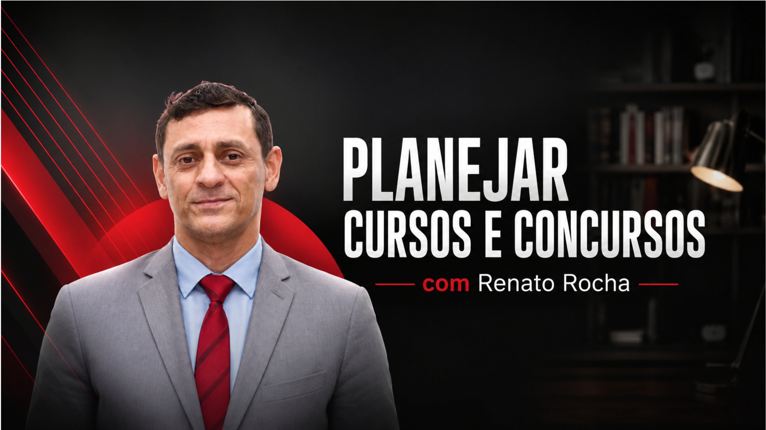 Planejar Cursos e Concursos com Renato Rocha